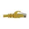 Tripp Lite series Cat6a 10G Snagless Molded UTP Ethernet Cable (RJ45 M/M), PoE, Yellow, 6 in. (15 cm)