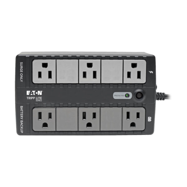 Tripp Lite series 350VA 210W Standby UPS - 6 NEMA 5-15R Outlets, 120V, 50/60 Hz, USB, 5-15P Plug, Desktop/Wall Mount