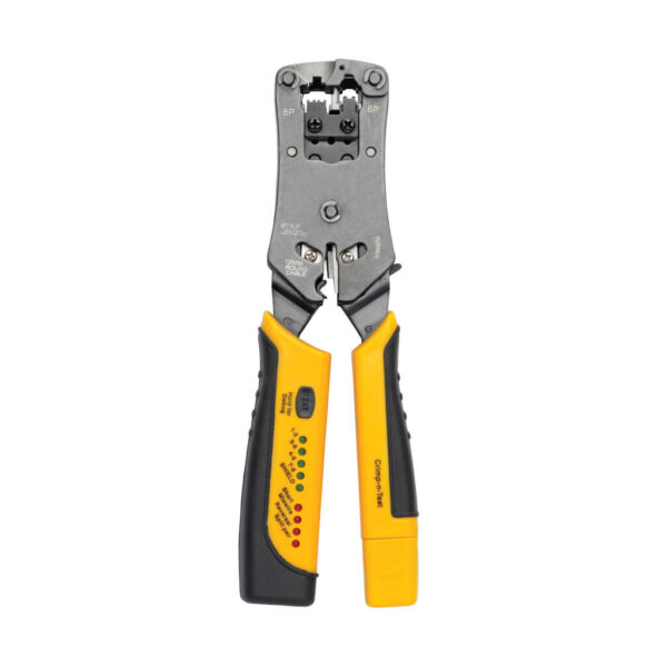 Tripp Lite series RJ11/RJ12/RJ45 Wire Crimper with Built-in Cable Tester