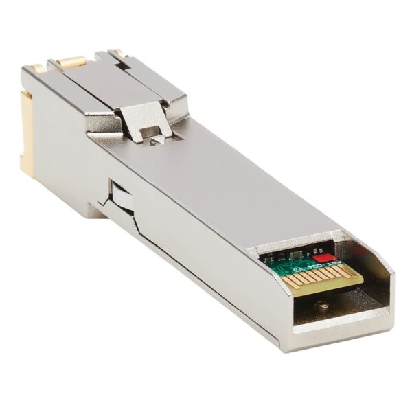 49557dbea16d1cdf65b4341114f9402f Tripp Lite series Cisco-Compatible GLC-TE SFP Transceiver - 10/100/1000Base-TX, Copper, RJ45, Cat6, 328.08 ft. (100 m)