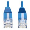 495732f9611db147ec7a513d4548b981-3 Tripp Lite series Cat6a 10G Molded Ultra-Slim UTP Ethernet Cable (RJ45 M/M), Blue, 3 ft. (0.91 m)