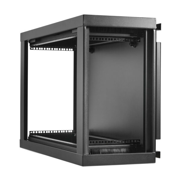 Tripp Lite series SmartRack 9U Low-Profile Side-Mount Wall-Mount Mini Rack Enclosure, Black
