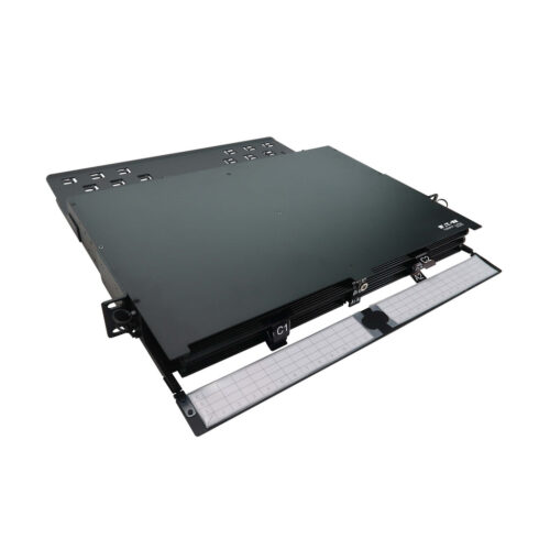 496f1fb04d38cb1822b0dbd366396d04-1 Tripp Lite series High-Density Panel Fiber Splice Enclosure - 6 Splicing Cassettes, 144 LC/APC SM 0.9 mm, 1.5 m Pigtail, 1U Rack