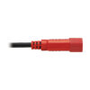 49ac56dc3fdc0608e67cde0d794e3a25 Tripp Lite series PDU Power Cord, C13 to C14 - 10A, 250V, 18 AWG, 4 ft. (1.22 m), Red