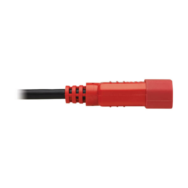 49ac56dc3fdc0608e67cde0d794e3a25 Tripp Lite series PDU Power Cord, C13 to C14 - 10A, 250V, 18 AWG, 4 ft. (1.22 m), Red