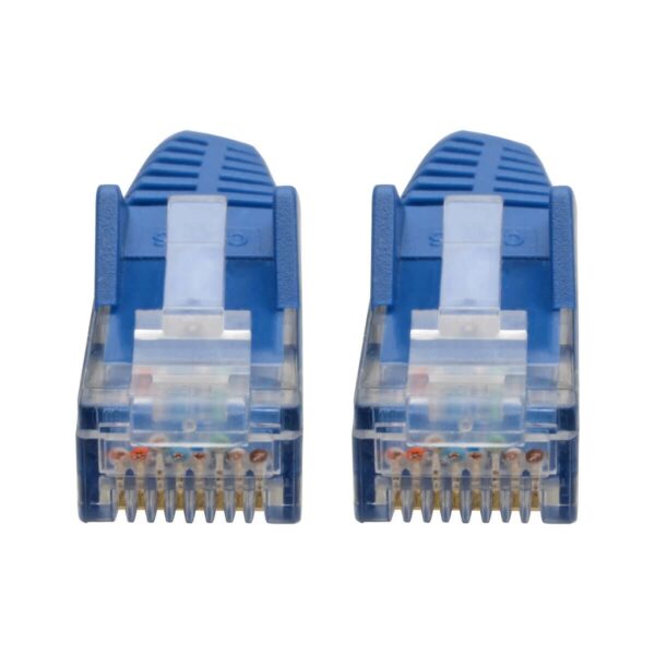 49c77944996a14b04b1f81d54e809db3 Tripp Lite series Cat6 Gigabit Snagless Molded (UTP) Ethernet Cable (RJ45 M/M), PoE, Blue, 6-in. (15.24 cm)