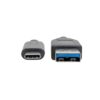 Tripp Lite series USB-C to USB-A Cable (M/M), USB 3.2 Gen 1 (5 Gbps), Thunderbolt 3 Compatible, 6 ft. (1.83 m)