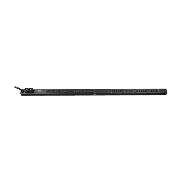 Tripp Lite series 5.5kW Single-Phase 208/230V Basic PDU, 38 Outlets (32 C13 and 6 C19), NEMA L6-30P Input, 10 ft. (3.05 m) Cord, 0U Vertical