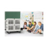 Tripp Lite series Multi-Device Charging Cart, 32 USB Ports, iPad and Android Tablets, Wall-Mount Option, White