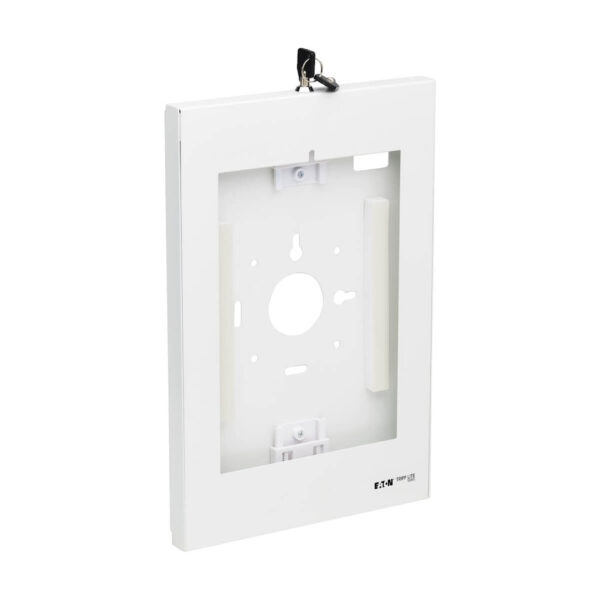 4a1bdea1cfa9f6a32ef85200f2019f04 Tripp Lite series Secure Wall Mount for 9.7 in. to 11 in. Tablets, White