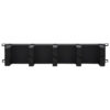 4a5827006c06c7f66915a996b008f6e6 Tripp Lite series Horizontal Cable Manager - Metal Rings, Black, 2U