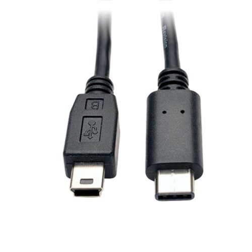 Tripp Lite series USB 5-Pin Mini-B to USB-C Cable - USB 2.0, (M/M), 6 ft. (1.83 m)