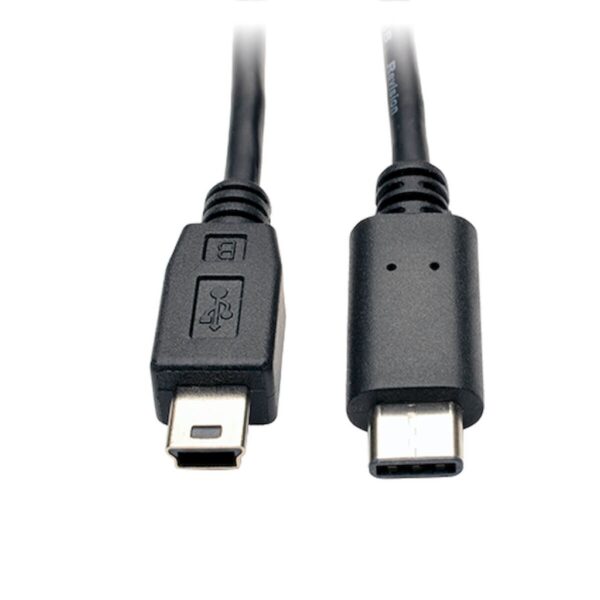 Tripp Lite series USB 5-Pin Mini-B to USB-C Cable - USB 2.0, (M/M), 6 ft. (1.83 m)