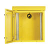 Tripp Lite series SmartRack Industrial Enclosure - NEMA 3R, Wall Mount, Metal, Locking, Fan With Thermal Switch, 23 in. Depth, 12U, Yellow