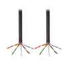 4a8b5f103e04ed36a99ddcd0d3e3654a Tripp Lite series Cat5e 350 MHz Solid Core Plenum-Rated (UTP) PVC Bulk Ethernet Cable - Black, 1000 ft. (304.8 m), TAA