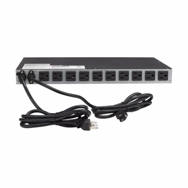 4ae3a985b997a69616d606e773a9930d-1 Eaton eATS Network-Metered Automatic Transfer Switch, 1U, Dual 5-15P 12A Inputs, 10x 5-15R Outlets - EATS115