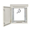 4ae9b45732636dd123c07a6ceb95618c Tripp Lite series SmartRack Industrial Enclosure - NEMA 3R, Wall Mount, Metal, Locking, Hinged Back, Fan With Thermal Switch, 28 in. Depth, 12U, Gray