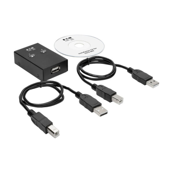4aed72b532be62d97f989057977063e9 Tripp Lite series 2-Port USB 2.0 Printer/Peripheral Sharing Switch