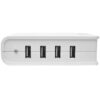 Tripp Lite series 4-Port USB Charging Station, 5V 6A/30W USB Charger Output, UK Version