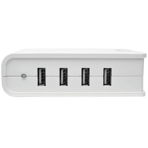 Tripp Lite series 4-Port USB Charging Station, 5V 6A/30W USB Charger Output, UK Version