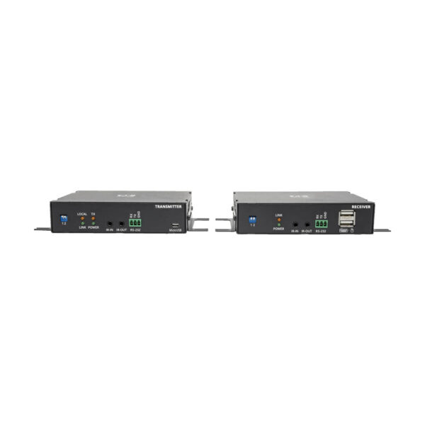 Tripp Lite series DisplayPort over Fiber Extender Kit, Transmitter/Receiver, 4K, 4:4:4, Singlemode LC, Up to 6.2 mi., TAA