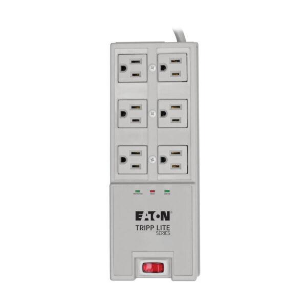 4b178c0c2b5356bb95e8a30907e38872 Tripp Lite series Protect It! 6-Outlet Surge Protector, 6 ft. (1.8 m) Cord, 2420 Joules