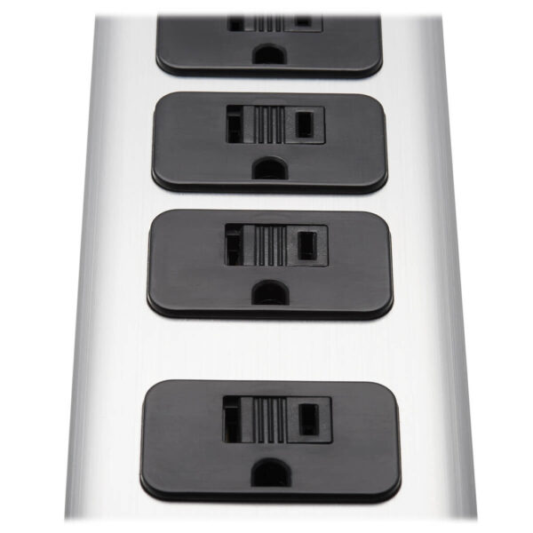 Tripp Lite TLM506USBC surge protector Black, Silver 5 AC outlet(s) 120 V 1,83 m