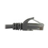 Tripp Lite series Cat6a 10G Snagless Molded UTP Ethernet Cable (RJ45 M/M), PoE, Gray, 2 ft. (0.6 m)