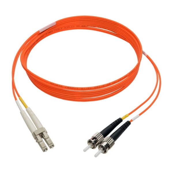 Tripp Lite series Duplex Multimode 62.5/125 Fiber Patch Cable (LC/ST), 2M (6 ft.)