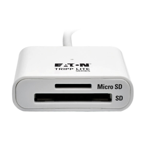 4b6838aa1c83906fd6ccbfc7de011a3b Tripp Lite series USB 3.2 Gen 1 SuperSpeed SD/Micro SD Memory Card Media Reader with Built-In Cable, 6-in. (15.24 cm)