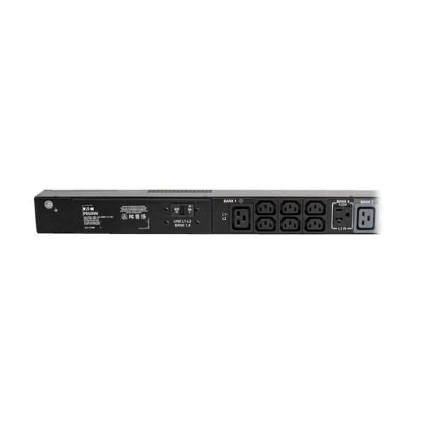 Eaton 8.6kW 208/120V 3PH Monitored PDU - LX Interface, Gigabit, 45 Outlets, L21-30P Input, LCD, 1.8 m Cord, 0U 1.8 m Height, TAA