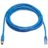 4bfe9de1d5fd6ba0d9c9477856fbe983-2 Tripp Lite series M12 X-Code Cat6 1G UTP CMR-LP Ethernet Cable (M12 M/RJ45 M), IP68, PoE, Blue, 5 m (16.4 ft.), TAA