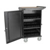 Tripp Lite series Multi-Device Charging Cart, 36 AC Outlets, Chromebooks and Laptops, 230V, BS 1363, Black