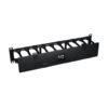 Tripp Lite series SmartRack 2U High Capacity Horizontal Cable Manager - Finger duct with dual-hinge cover