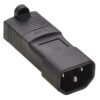 Tripp Lite series NEMA 5-15R to C14 Power Cord Adapter - 15A, 125V, Black