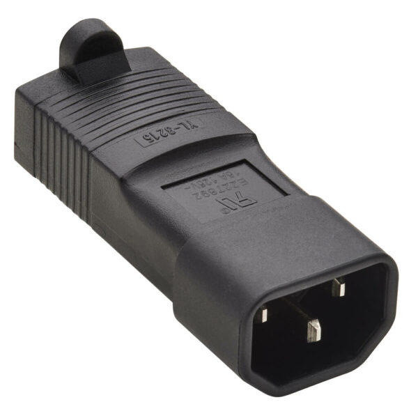 Tripp Lite series NEMA 5-15R to C14 Power Cord Adapter - 15A, 125V, Black