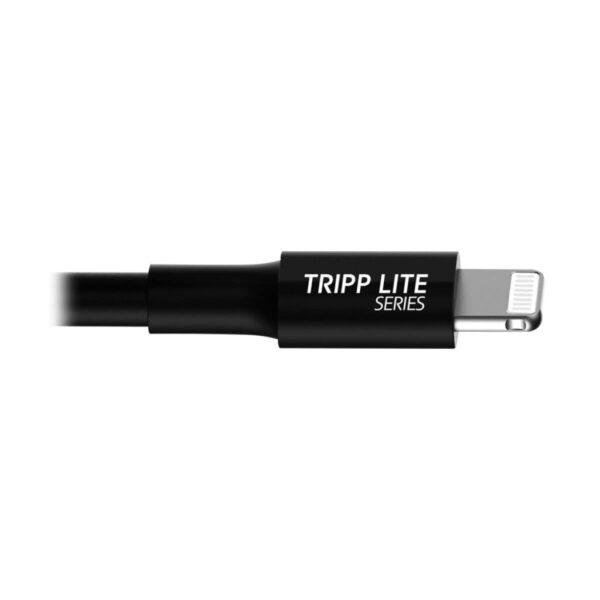 Tripp Lite series USB-A to Lightning Sync/Charge Cable (M/M) - MFi Certified, Black, 6 ft. (1.8 m)
