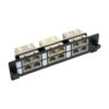 4cbe6b3a8e5fe80da0d508c15695049a Tripp Lite series High-Density Fiber Adapter Panel (MMF/SMF), 6 SC Duplex Connectors, Black