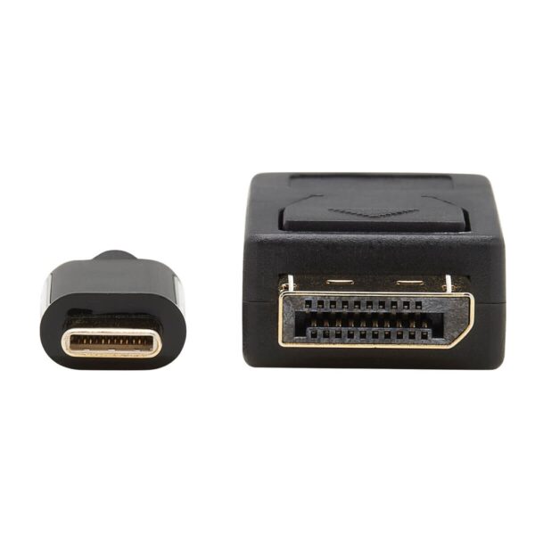 Tripp Lite series USB-C to DisplayPort Bi-Directional Active Adapter Cable (M/M), 4K 60 Hz, HDR, Locking DP Connector, 3 ft. (0.9 m), TAA
