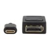 4ce137496a67436e40bf8839a17862cc Tripp Lite series USB-C to DisplayPort Bi-Directional Active Adapter Cable (M/M), 4K 60 Hz, HDR, Locking DP Connector, 10 ft. (3.1 m), TAA