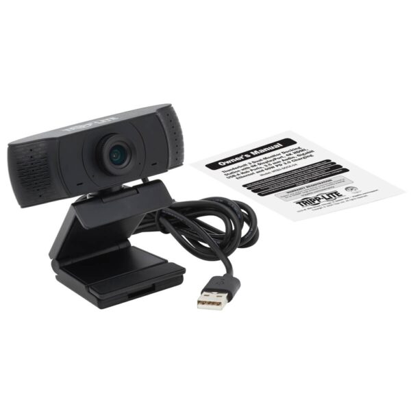 Tripp Lite series HD 1080p USB Webcam with Microphone for Laptops and Desktop PCs