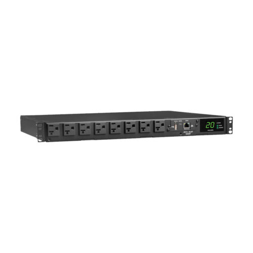 Tripp Lite series 1.92kW 120V Single-Phase ATS/Monitored PDU - 16 5-15/20R Outlets, Dual L5-20P/5-20P Inputs, 12 ft. Cords, 1U, TAA