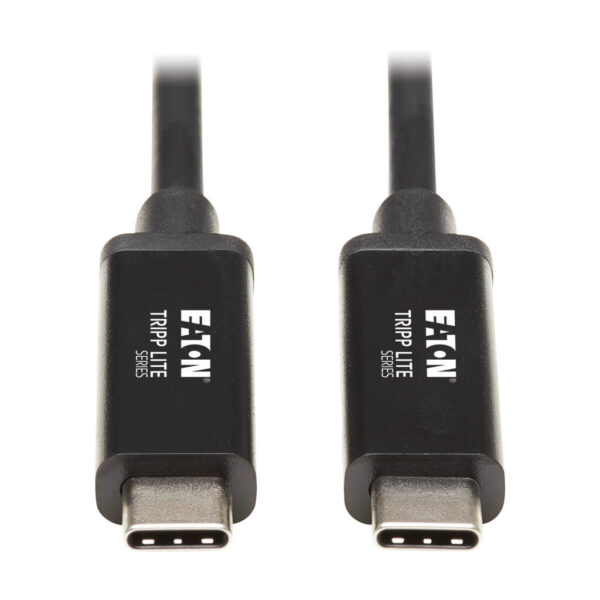 Tripp Lite series Thunderbolt 3 Active Cable (M/M) - 40 Gbps, 5A 100W Power Delivery, 4K/60 Hz, 2M (6.56 ft.), Black