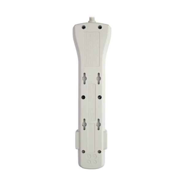 4dea6fb7256f0cb03041f1a8c70dcdae Tripp Lite series Protect It! 7-Outlet Surge Protector, 7 ft. Cord with Right-Angle Plug, 2160 Joules, Diagnostic LEDs, Light Gray Housing