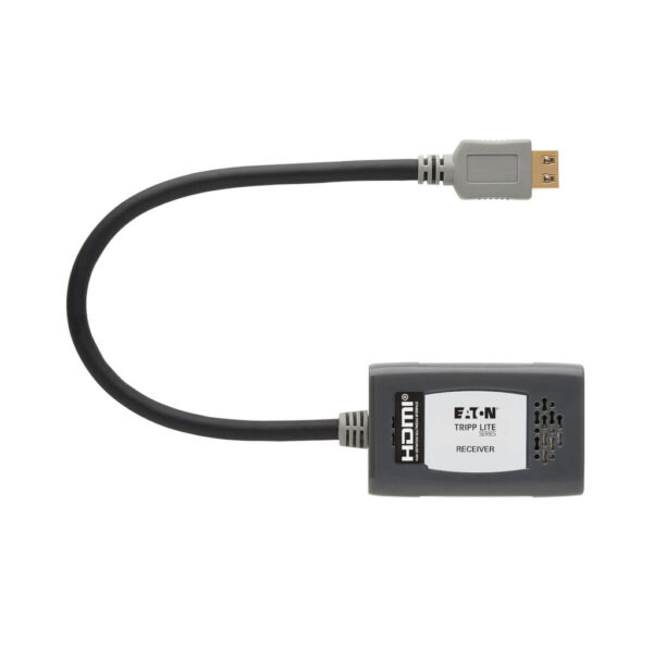 Tripp Lite series 4x4 HDMI over Cat6 Matrix Switch Kit, Switch/4x Pigtail Receivers - 4K 60 Hz, HDR, 4:4:4, PoC, 230 ft. (70.1 m), TAA