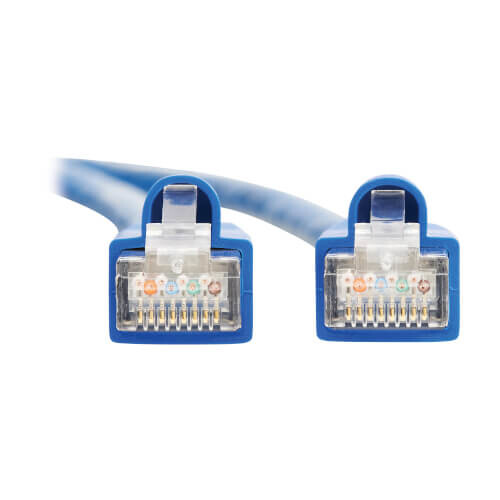 Tripp Lite series Cat8 40G Snagless SSTP Ethernet Cable (RJ45 M/M), PoE, Blue, 15 ft. (4.6 m)
