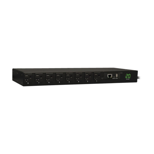 4ebbdc81550b217ef8058ee828e44771 Eaton 1.9kW Single-Phase Switched PDU - LX Interface, 120V Outlets (16 5-15/20R), L5-20P/5-20P Input, 12 ft. (3.66 m) Cord, 1U Rack-Mount, TAA
