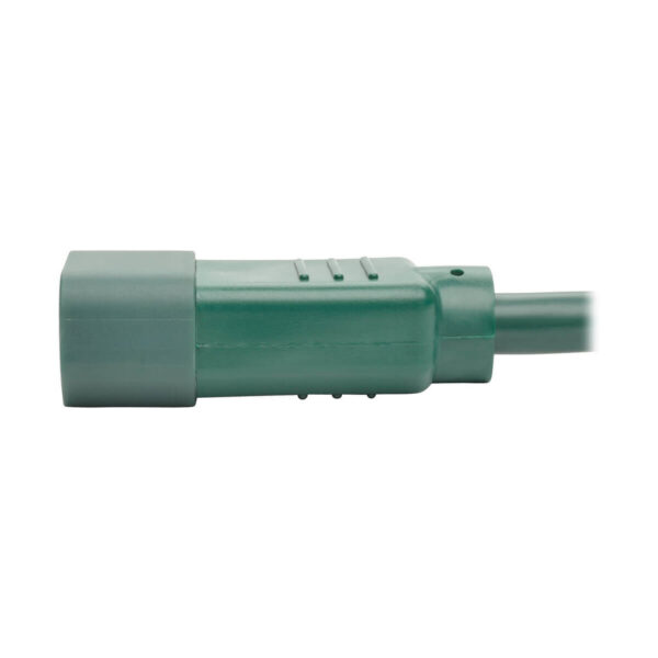 4f144288a3ed1cb40491fec079e7295f-2 Tripp Lite series Heavy-Duty PDU Power Cord, C13 to C14 - 15A, 250V, 14 AWG, 2 ft. (0.61 m), Green