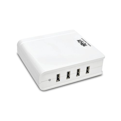 4f1b052d3cba7b18534f65da66791e6a Tripp Lite series 4-Port USB Charging Station, 5V 6A/30W USB Charger Output, UK Version