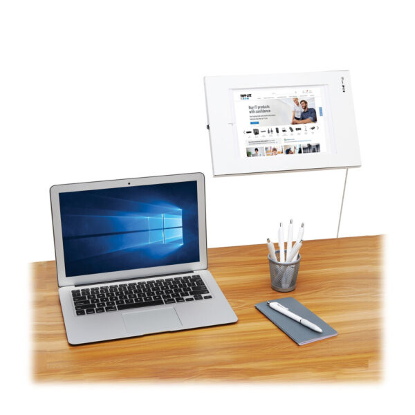 4f25fd14f81fd58a6c8fefbdb02cf6fd Tripp Lite series Secure Desk or Wall Mount for 9.7 in. to 11 in. Tablets, White